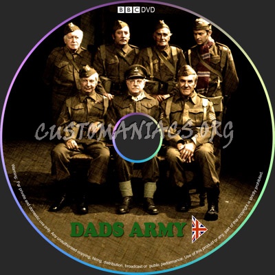 Dads Army dvd label