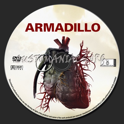 Armadillo (2010) dvd label