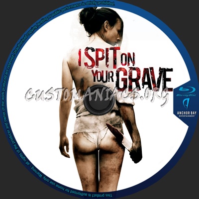 I Spit on your Grave blu-ray label