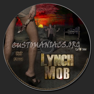 Lynch Mob (2009) dvd label