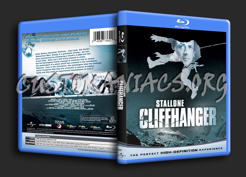 Cliffhanger blu-ray cover