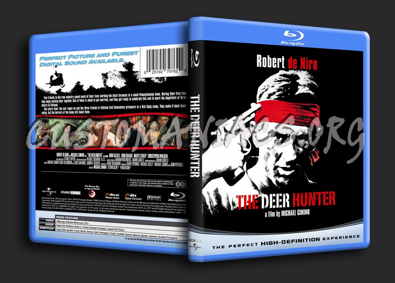 The Deer Hunter blu-ray cover