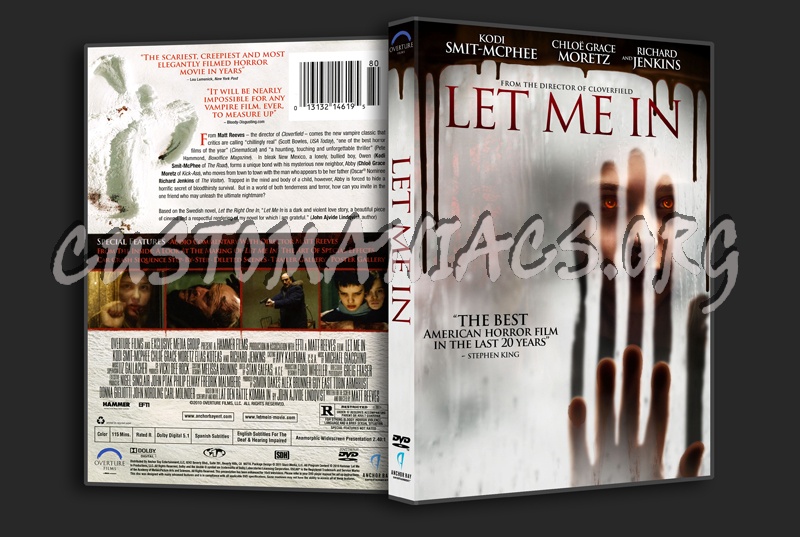 Let Me In dvd cover