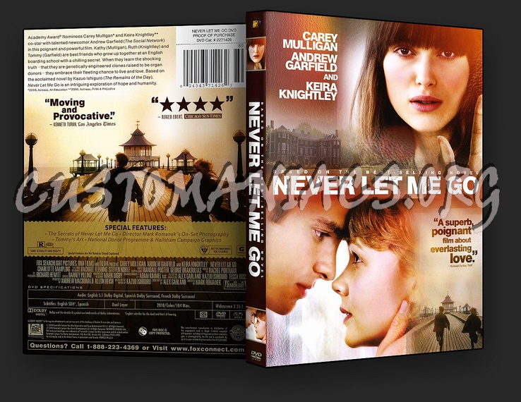 Never Let Me Go dvd cover