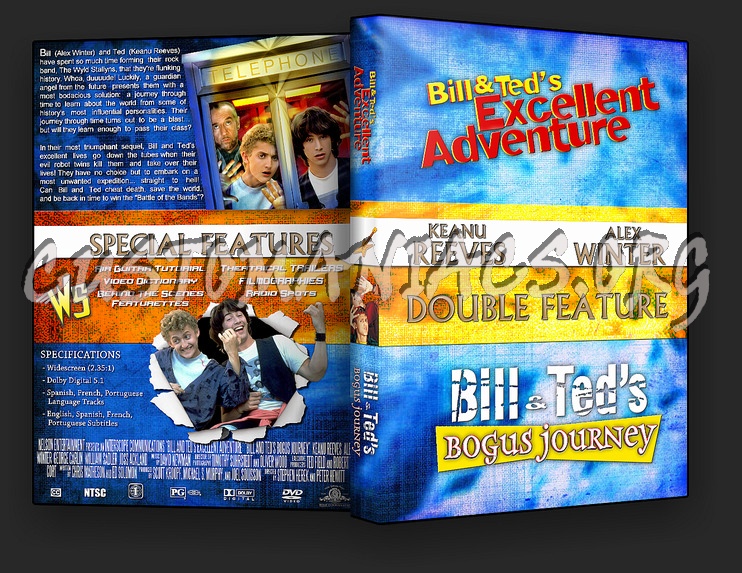 Bill and Ted's Excellent Adventure Collection dvd cover