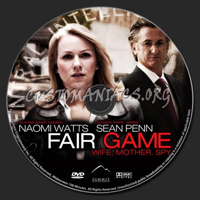 Fair Game dvd label