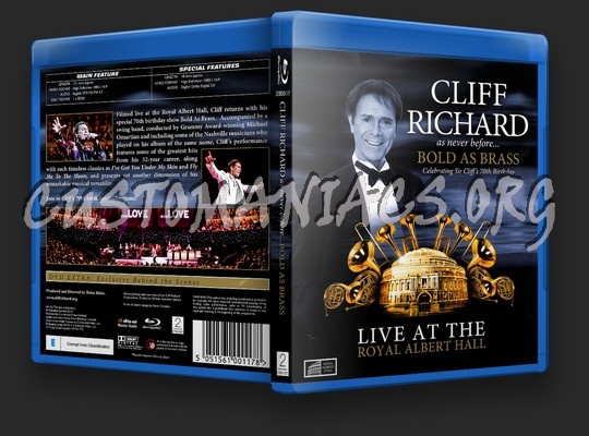 Cliff Richard: Bold as Brass blu-ray cover