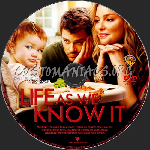 Life as We Know It dvd label