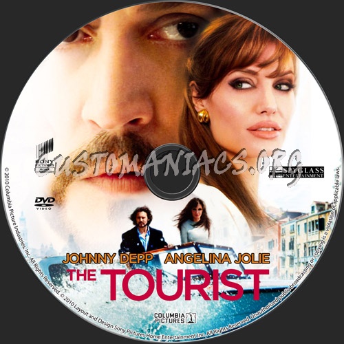 The Tourist dvd label