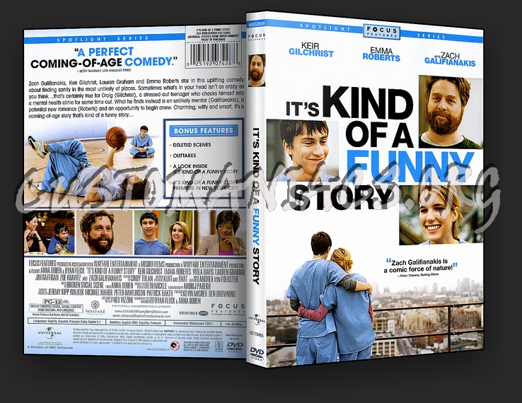 It's Kind of a Funny Story dvd cover