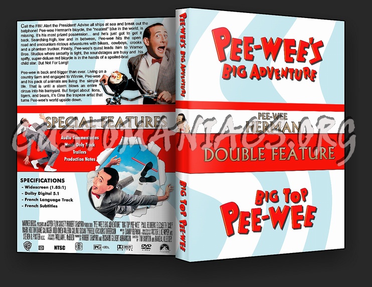 Pee Wee's Collection dvd cover