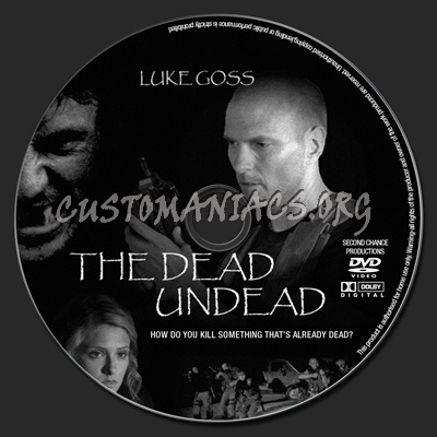 The Dead Undead dvd label