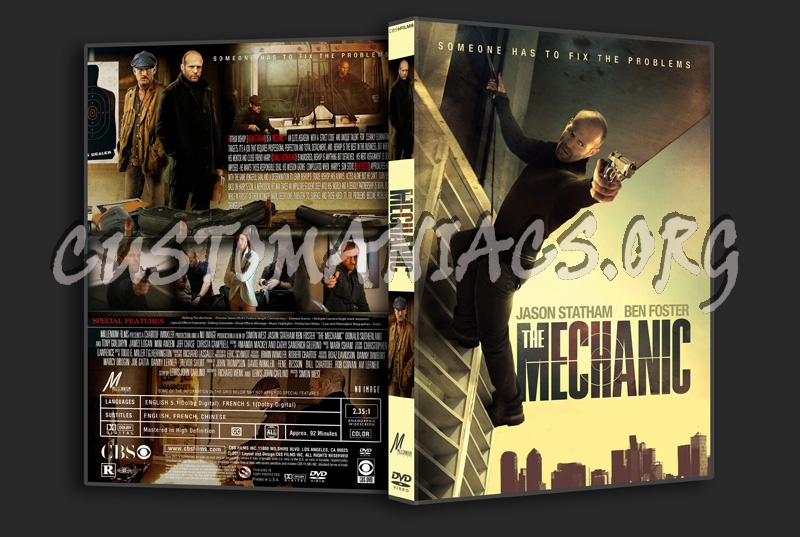 The Mechanic dvd cover