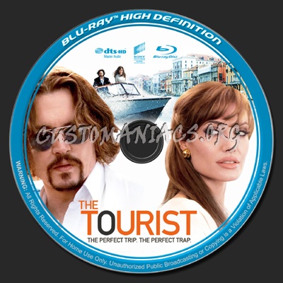 The Tourist blu-ray label