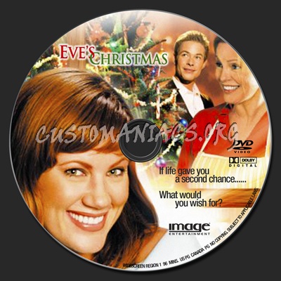 Eve's Christmas dvd label