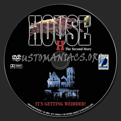 House II dvd label