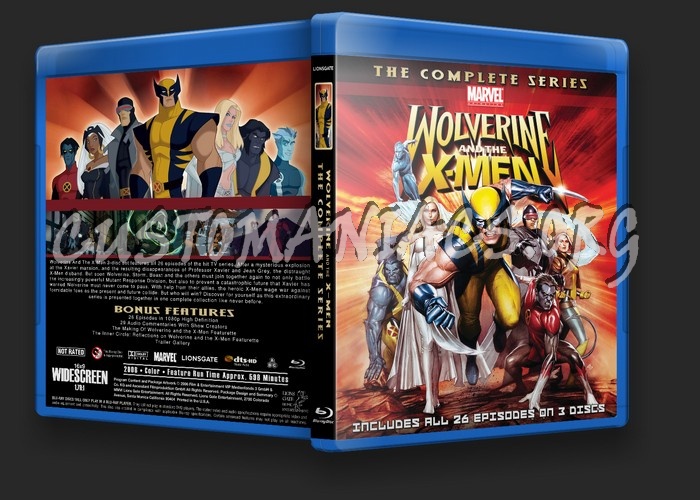 Wolverine & The X-Men Season 1 blu-ray cover