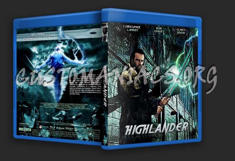 Highlander blu-ray cover