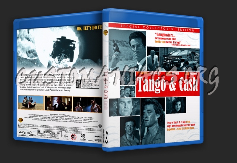 Tango & Cash blu-ray cover