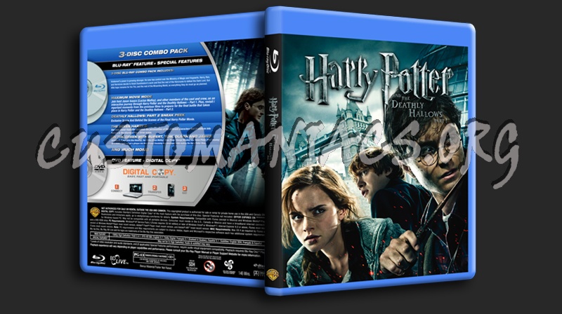 Harry Potter and the Deathly Hallows - Part 1 blu-ray cover