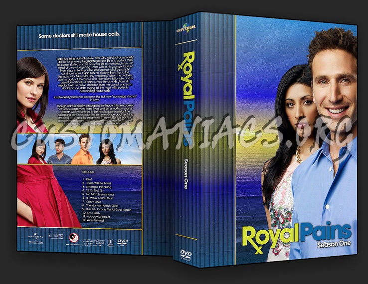 Royal Pains - TV Collection dvd cover