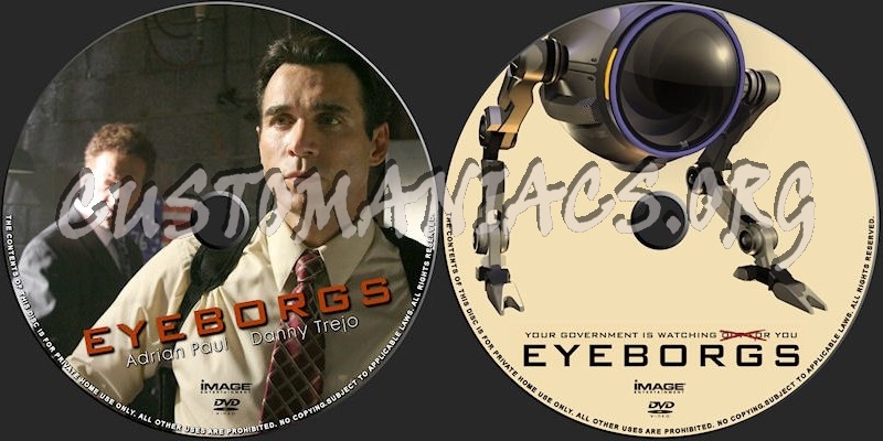 Eyeborgs dvd label