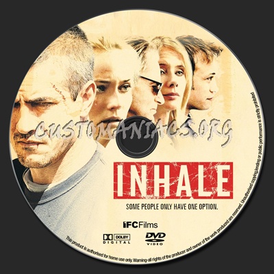 Inhale dvd label