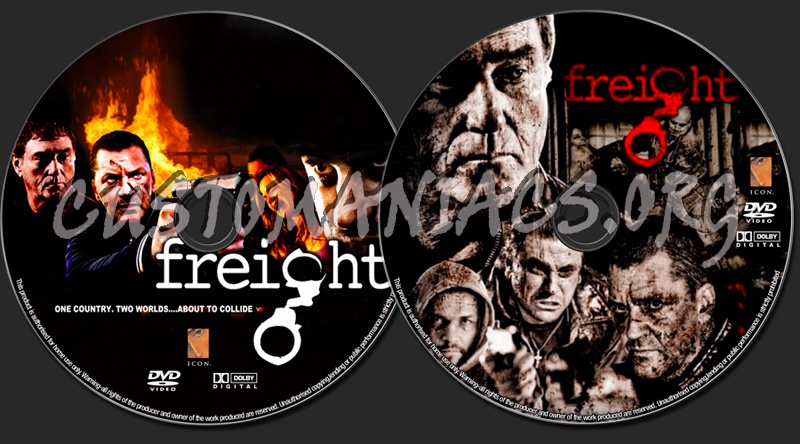 Freight dvd label