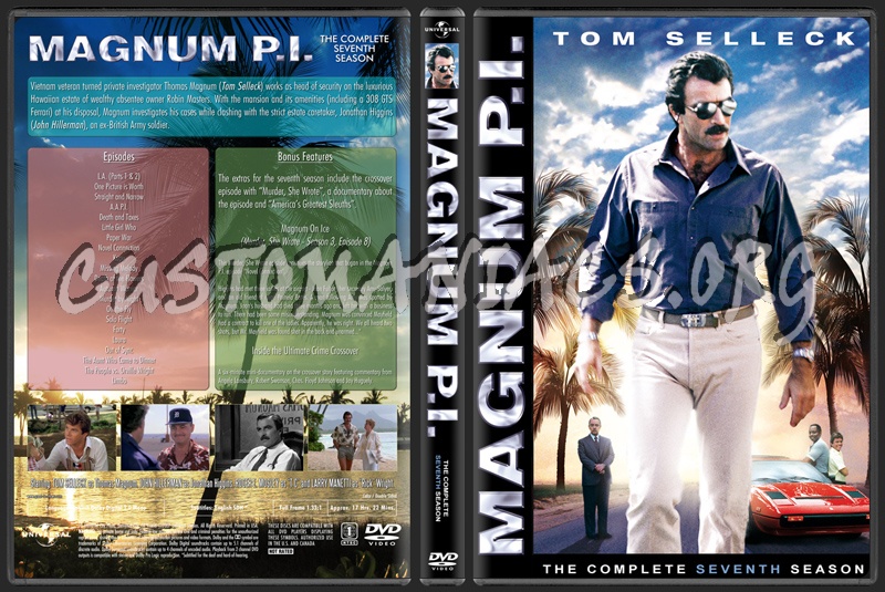 Magnum P.I. dvd cover