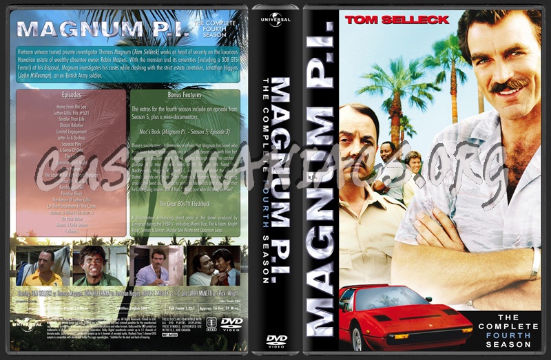 Magnum P.I. dvd cover