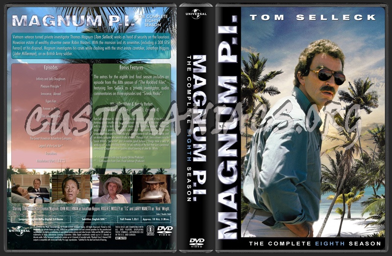 Magnum P.I. dvd cover