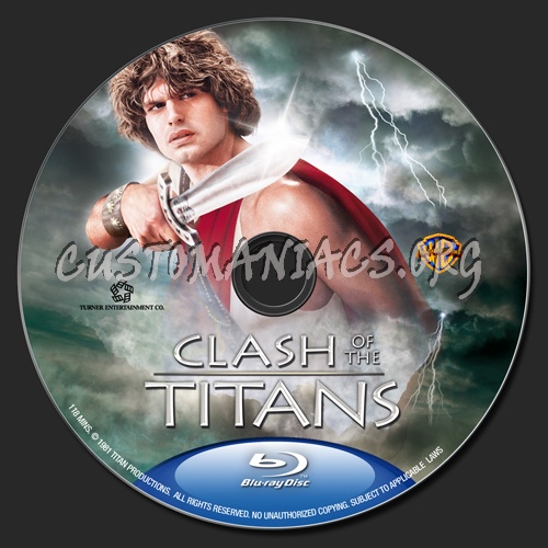 Clash Of The Titans blu-ray label