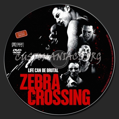 Zebra Crossing dvd label