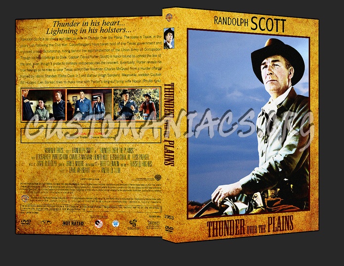 Western Collection - Thunder Over The Plains 1953 dvd cover