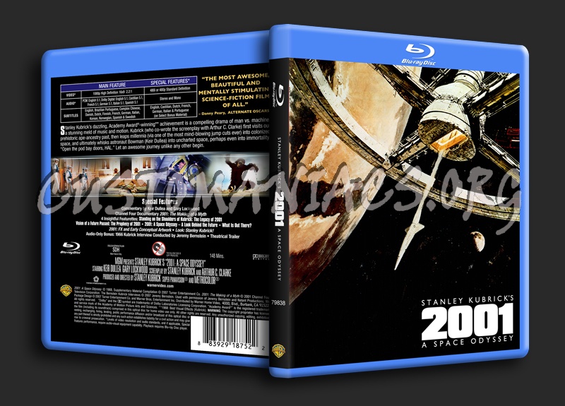 2001: A Space Odyssey blu-ray cover