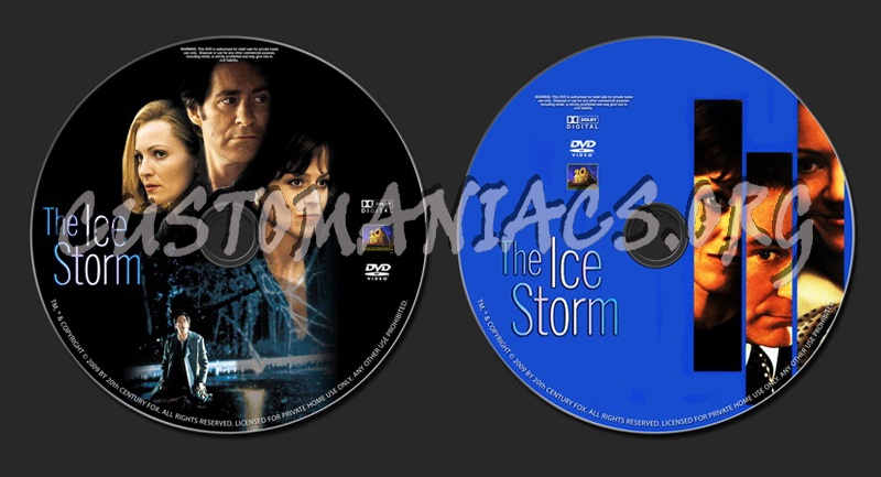 The Ice Storm dvd label