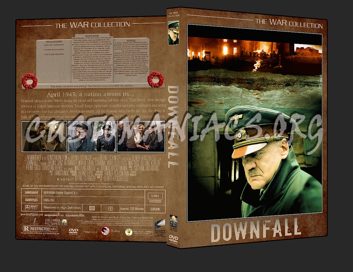 War Collection Downfall dvd cover