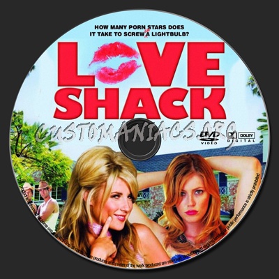 Love Shack dvd label