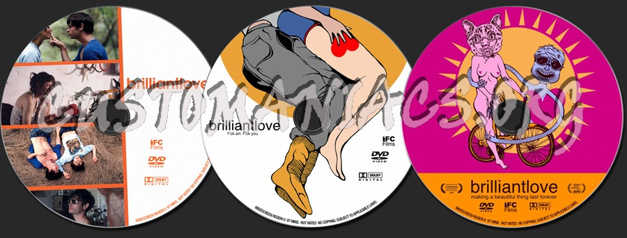 Brilliantlove dvd label