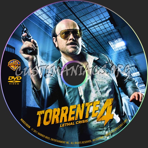 Torrente 4 Lethal Crisis dvd label