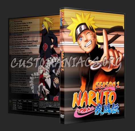 Naruto Shippuuden dvd cover