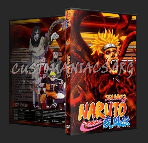 Naruto Shippuuden dvd cover