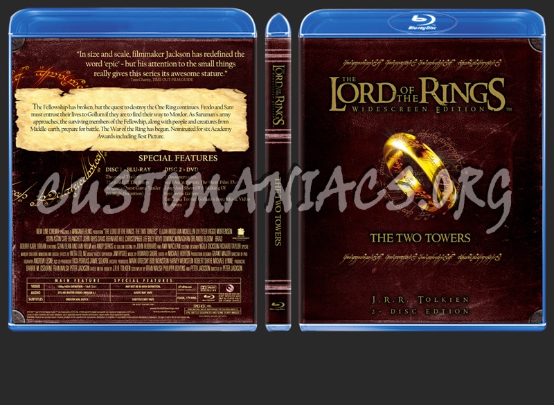 The Lord of the Rings blu-ray cover - DVD Covers & Labels by ...