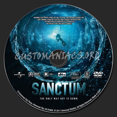 Sanctum dvd label