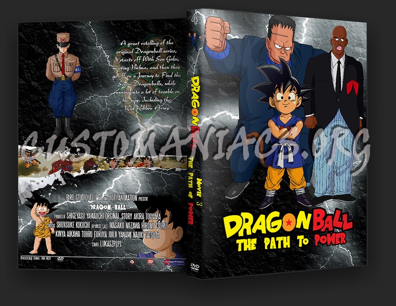 Dragon Ball: The Path of Power dvd cover