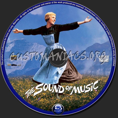 The Sound of Music blu-ray label