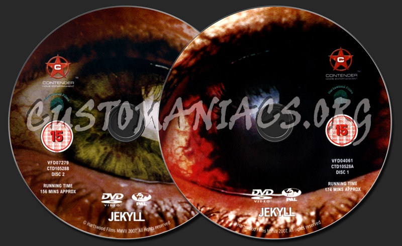 Jekyll dvd label