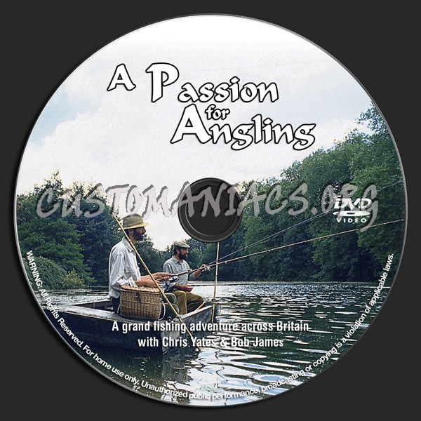 A Passion For Angling dvd label