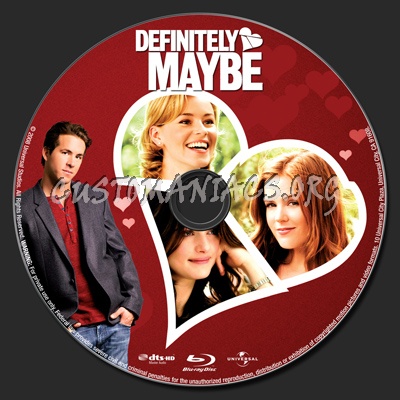 Definitely Maybe blu-ray label