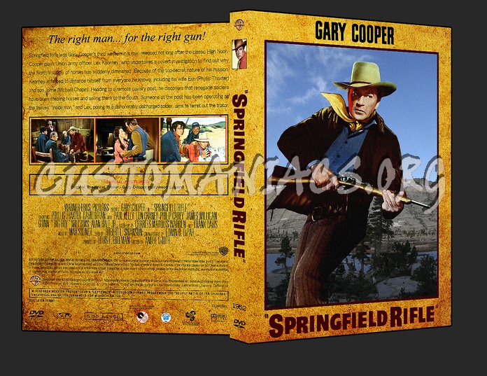 Western Collection - Springfield Rifle 1952 dvd cover